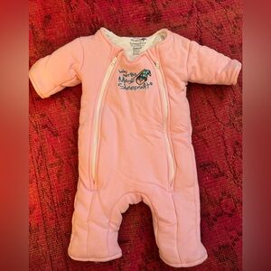 Magic Sleepsuit Pink Kids One Piece